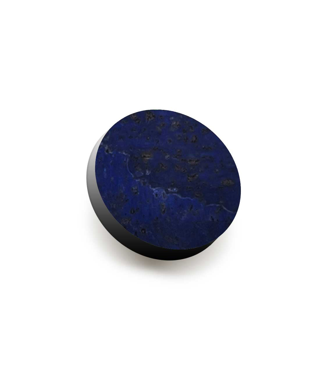 Bague liège bleu Circle fabriqué en France par Paola Borde