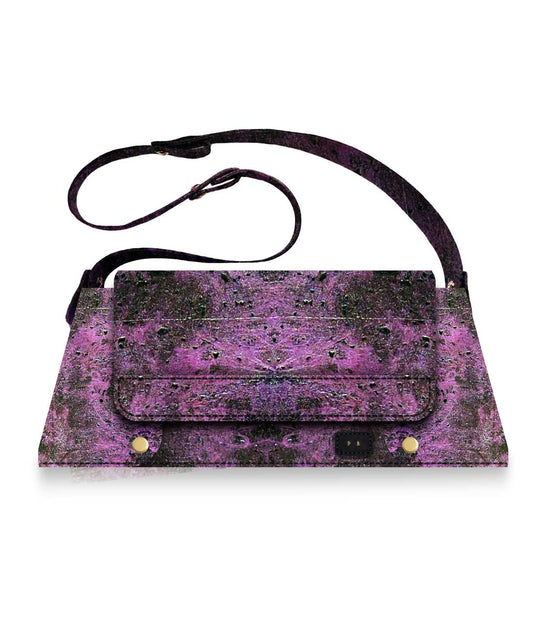 sac liège pearl rose fabriqué en France par Paola Borde